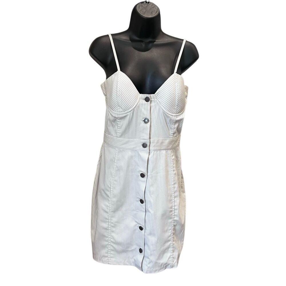 Sophomore striped corset mini dress Size Medium